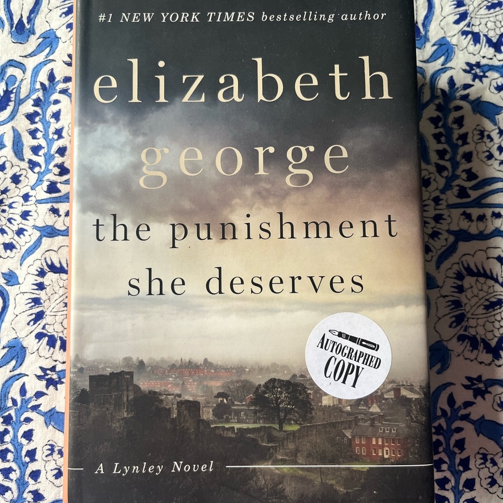 Elizabeth George “The Punishment She Deserves”